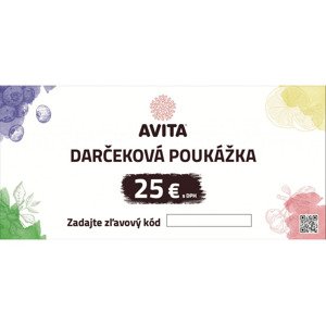 AVITA Darčeková poukážka v hodnote 25 €