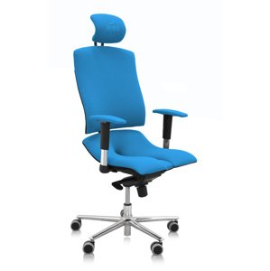 ASANA Seating Ergonomická kancelárska stolička Asana Architect Farba čalúnenia: Látka Atlantic Modrá 66086
