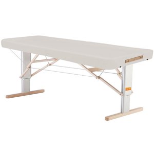 Prenosný elektrický masážny stôl Clap Tzu Linea Ayurveda Farba: PU - biela (white), Doplnky: sieťové napájanie