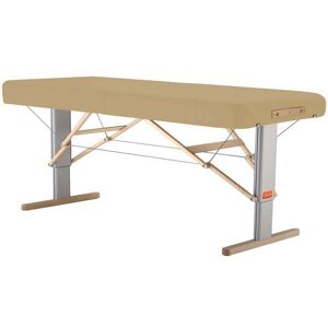 Prenosný elektrický masážny stôl Clap Tzu Linea Physio Farba: PU - béžová (dune), Rozmery: 192x65cm, Doplnky: sieťové napájanie