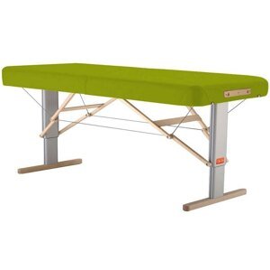 Prenosný elektrický masážny stôl Clap Tzu Linea Physio Farba: PU - zelená (grass), Rozmery: 192x65cm, Doplnky: sieťové napájanie