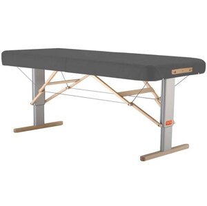 Prenosný elektrický masážny stôl Clap Tzu Linea Physio Farba: PU - grafitová (graphite), Rozmery: 192x65cm, Doplnky: sieťové napájanie