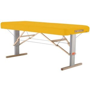 Prenosný elektrický masážny stôl Clap Tzu Linea Physio Farba: PU - žltá (sun), Rozmery: 192x65cm, Doplnky: sieťové napájanie