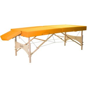Skladací masážny stôl Clap Tzu Ayurveda Set Farba: oranžová (siena)