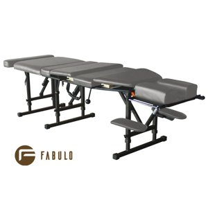 Skladací masážny stôl Fabulo CHIRO-180 Farba: sivá