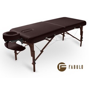 Skladací masážny stôl Fabulo DIABLO Set Farba: čokoládová