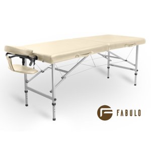 Skladací masážny stôl Fabulo FERRO Set Farba: béžová