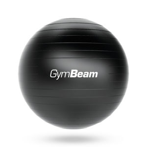Fitlopta GymBeam FitBall - O 65 cm Farba: čierna