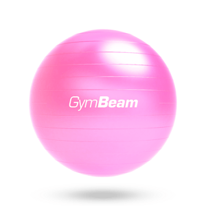 Fitlopta GymBeam FitBall - O 65 cm Farba: neónová ružová