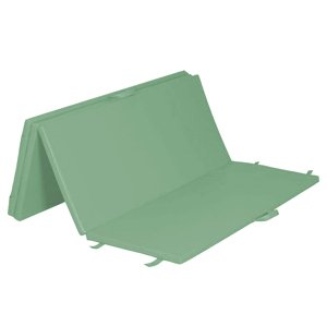 Skladací matrac HABYS® štvordielny Farba: pistáciová (#22) - Vinyl Flex, Rozmery: 200 x 120 x 3 cm
