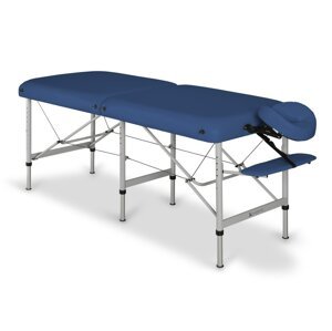 Skladací masážny stôl HABYS® Medmal Farba: tmavo modrá (#12) - Vinyl Flex, Veľkosť: 180 x 60 cm
