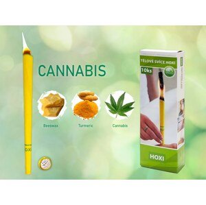 Telové sviečky HOXI Cannabis