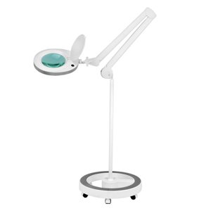 Kozmetická lampa s lupou BeautyOne Elegant LED s kruhovým stojanom