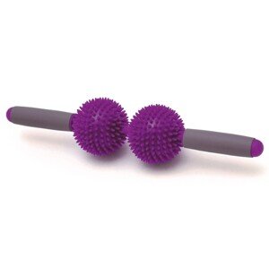 Masážny valček s loptičkami SISSEL® Spiky Twin Roller Farba: fialová