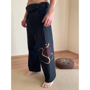 LaMonka Elbabett Thajské nohavice na jogu a masáž LaMonka & Elbabett OM