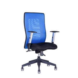 Ergonomická kancelárska stolička OfficePro Calypso Grand Farba: modrá, Opierka hlavy: bez opierky