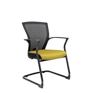 Ergonomická rokovacia stolička OfficePro Merens Meeting Farba: žltá