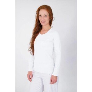 Perlička Dámske zdravotnícke tričko LINDA Farba: biela, Veľkosť: L