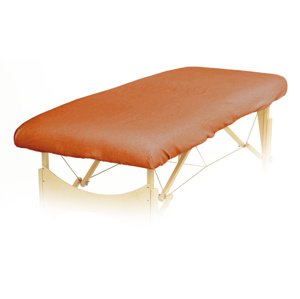 Napínacia plachta Quirumed na masážny stôl Farba: oranžová