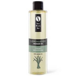 Sara Beauty Spa prírodný rastlinný masážny olej - Citrónová tráva Objem: 250 ml