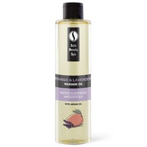 Sara Beauty Spa prírodný rastlinný masážny olej - Mango-Levanduľa Objem: 250 ml