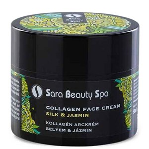 Kolagénový pleťový krém Sara Beauty Spa - Hodváb a Jazmín