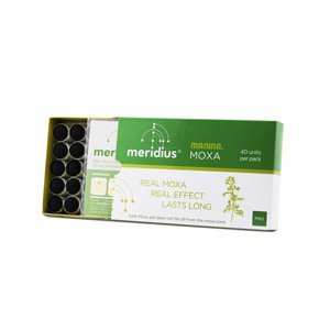 Meridius® Krátke moxovacie tyčinky Meridius Manina Moxa, 40ks