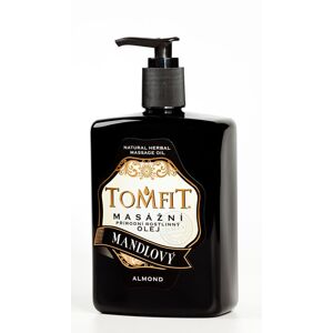 TOMFIT prírodný rastlinný masážny olej - mandľový Objem: 500 ml