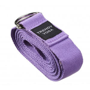 Trendy Sport Popruh na jogu Trendy Yoga Belt s kovovou sponou Farba: fialová