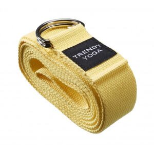 Trendy Sport Popruh na jogu Trendy Yoga Belt s kovovou sponou Farba: žltá
