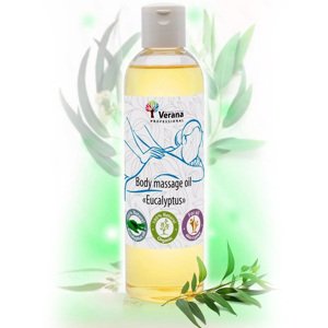 Telový masážny olej Verana Eukalyptus Objem: 250 ml