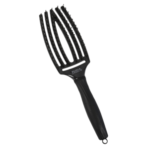 Olivia Garden Fingerbrush Black Onix - Profesionálna kefa na vlasy
