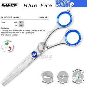 Kiepe Blue Fire Series Profi Efilačné kadernícke nožnice 221/6"