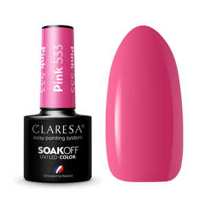 Gél lak CLARESA® Pink 533 5ml
