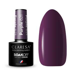 Gél lak CLARESA® Purple 621 5ml