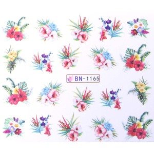 Vodonálepky s motívmi kvetov BN-1165