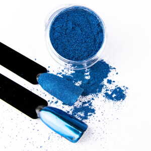 Pigmentový prášok Glass effekt Blue 8