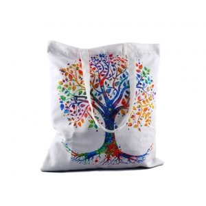 Textilná taška so zipsom strom života 1ks